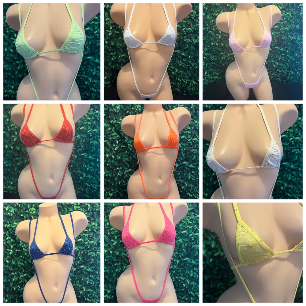 8 Slingshots Exotic Dancewear Stripper Outfit